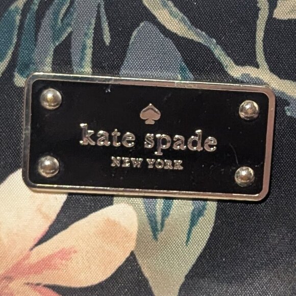 Kate Spade Small Bradley Wilson Road Botanical Floral Backpack WKRU5753 Black - Picture 5 of 9